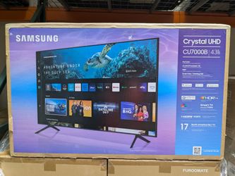 Samsung 43-inch Crystal UHD 4K Smart TV