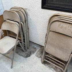 Free Metal Folding Chairs