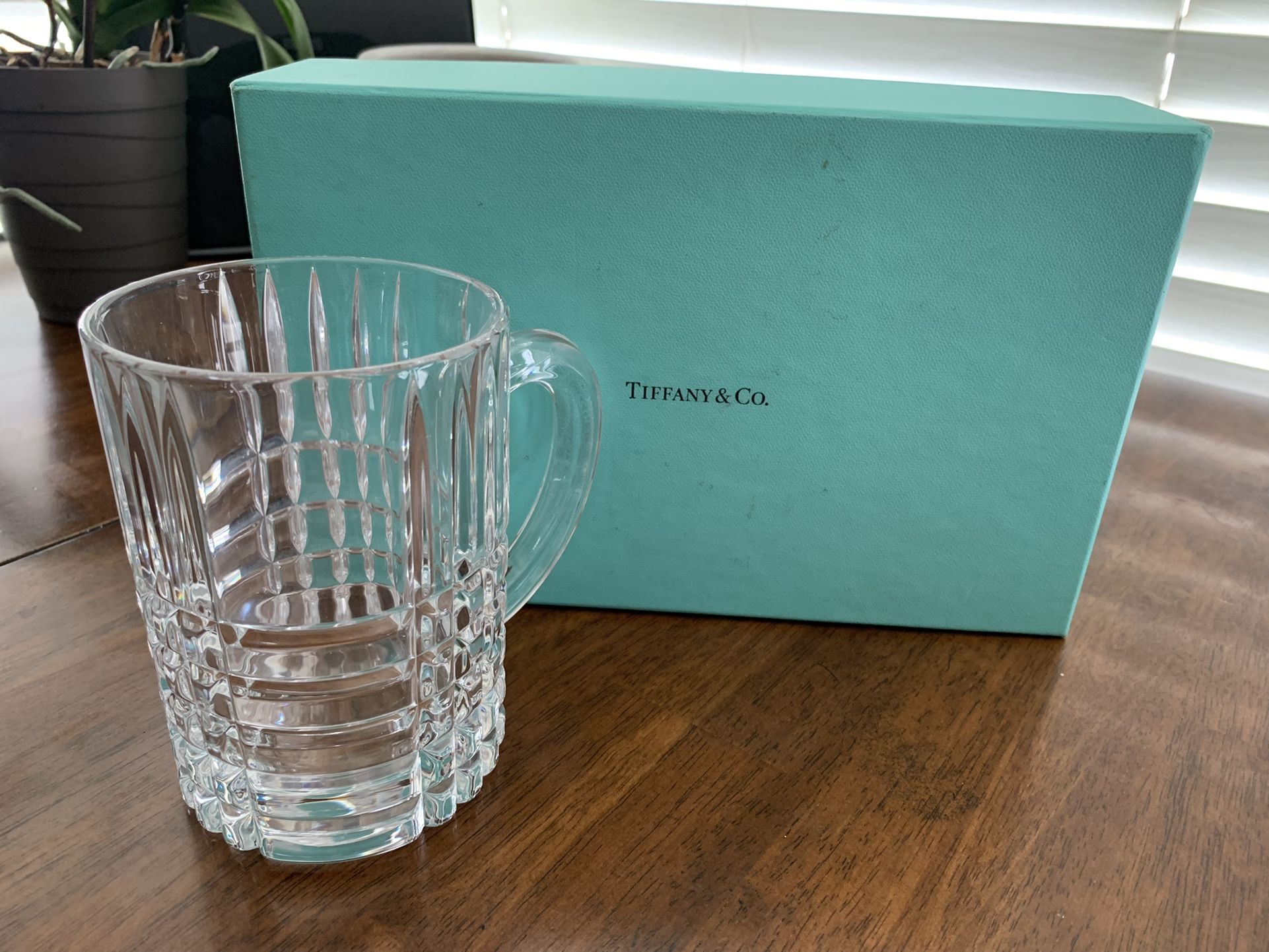 Tiffany & Co Lead Crystal Mug