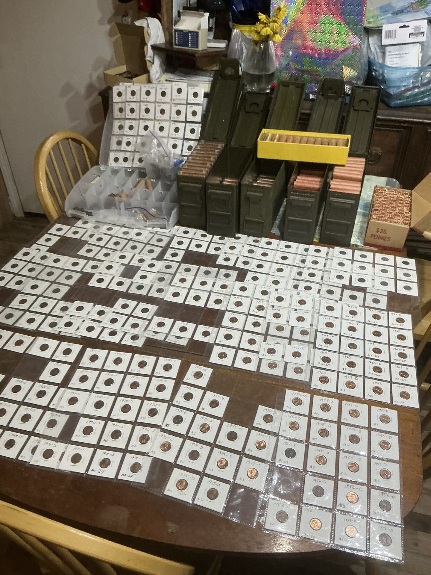Vintage Pennies & Nickels (Read Full Description )