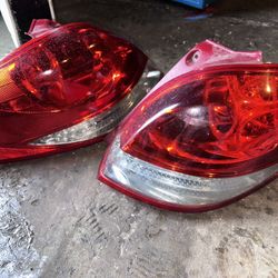 Veloster Hyundai 2012 Back Lights 