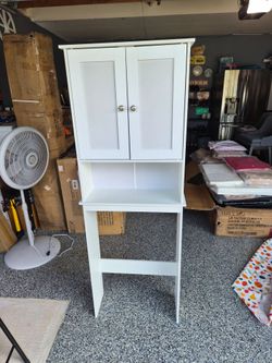 Over the toilet storage cabinet