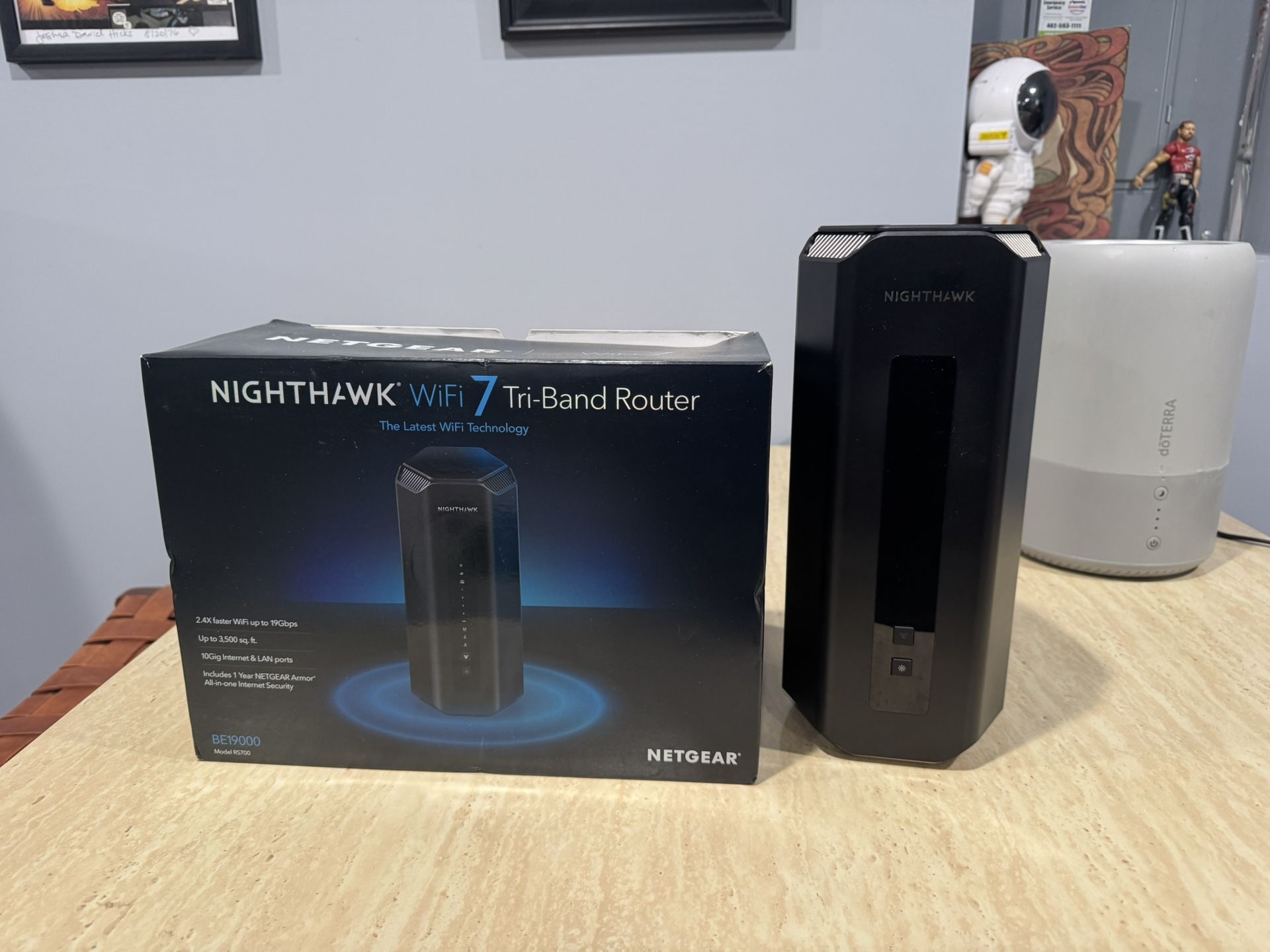 Netgear Nighthawk WiFi7 RS700S - BE19000 Wireless Router