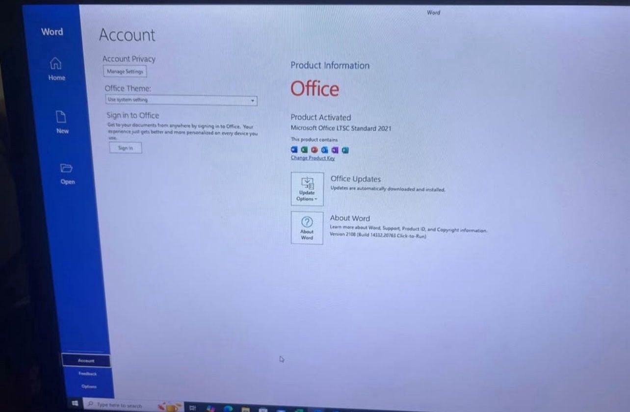 HP Z400 with Windows Server 2022 and Office 2021 Professional