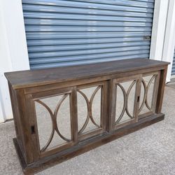 Durian 4 Door Distressed Cabinet