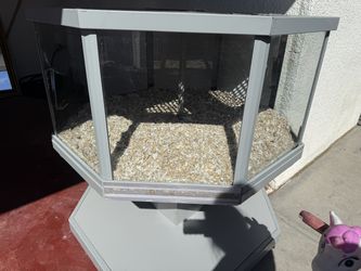 Glass display case