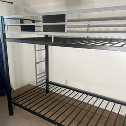 Metal, Twin Frame Bunkbeds
