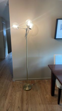 Modern gold lamp
