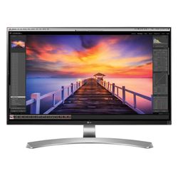 Lg 27MU88-W 27" 4K IPS Monitor/ With Game Mode 