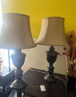 2 side table lamp