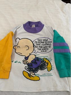 Snoopy football crewneck