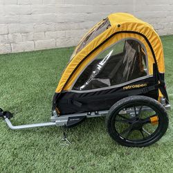 Retrospec Rover Kids Bicycle Trailer Double passenger 