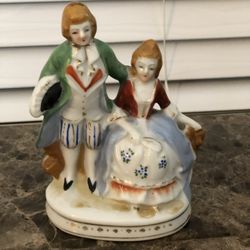 Vintage Occupied Japan Porcelain Victorian couple
