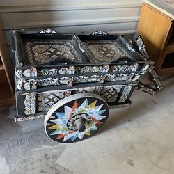 Beautiful Costa Rican Wooden cart