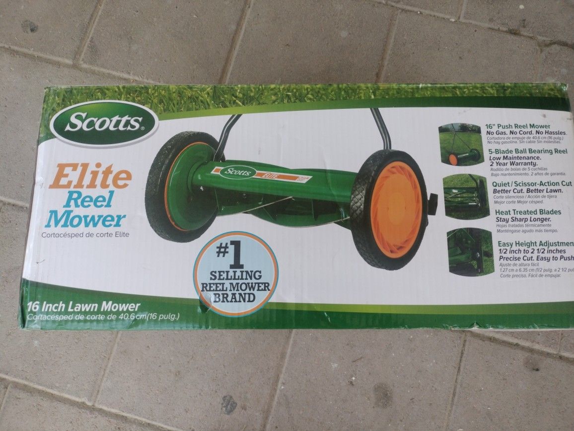 Scotts 16 Inch Lawn Mower Nueva