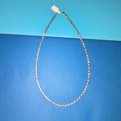 Sterling Silver 925 Tri Color Mariner 24in 13.99 Grams