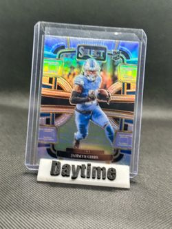 2023 Panini Select Jahmyr Gibbs #34 Silver Prizm Rookie Detroit Lions RC