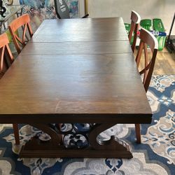 dinner table 4 chairs