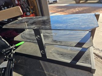 Glass TV Stand