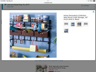 Craft Storage / Wrapping Station