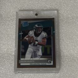 Optic Bronze Jalen Hurts Rookie Parallel 🔥 