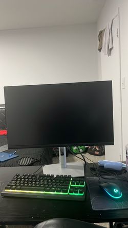 Dell Widescreen Monitor with White Stand
