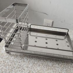 Sink Caddy And Sponge Holder With Drip Tray 