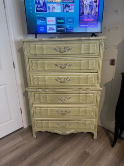 Vintage Dixie cabaret bedroom set