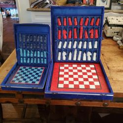 Stone Chess set's