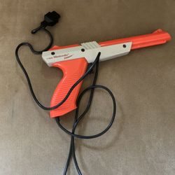 Official Orange Nintendo NES Zapper Light Gun Controller NES-005 Official OEM