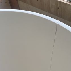 Stone Resin Bathtub (large Crack) Massive Savings 