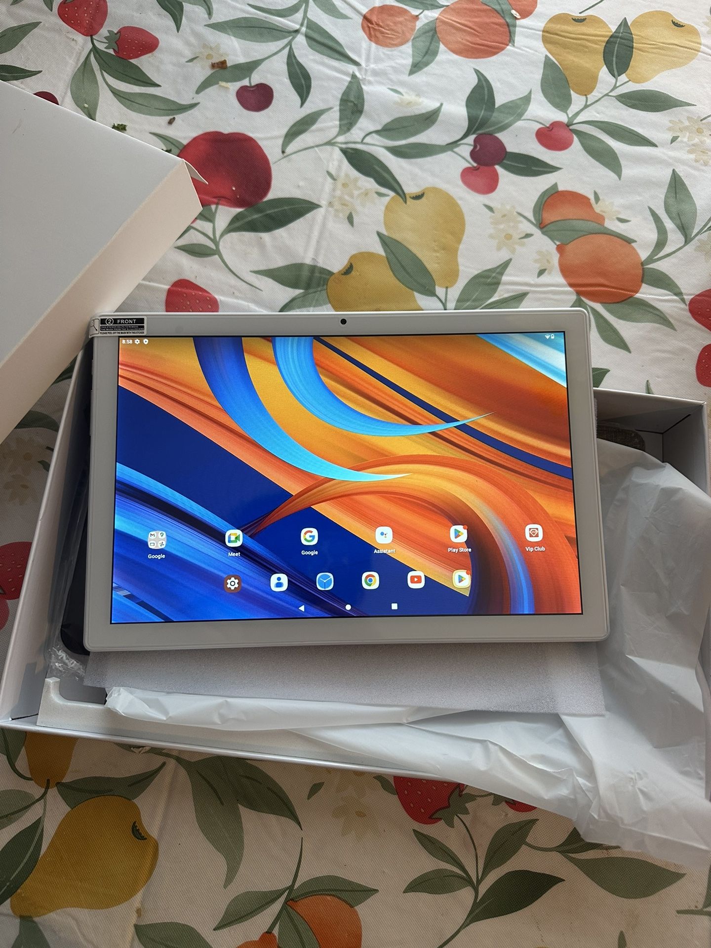 Meize 10 inch android tablet 128gb new