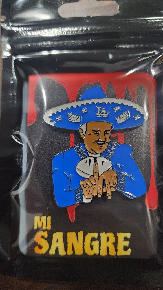 Los Angeles Dodgers Vicnete Fernandez Enamel Pin