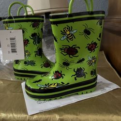 Cute Little  Baby  Rain  Boots  Size  7 