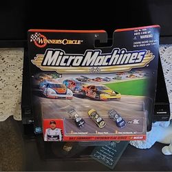 Dale Sr, Dale Jr And Steve Park Micro Machines 