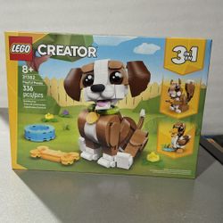 LEGO Creator 31382 Playful Puppy 3 in 1 Building Toy NEW in Box Duck Squirrel