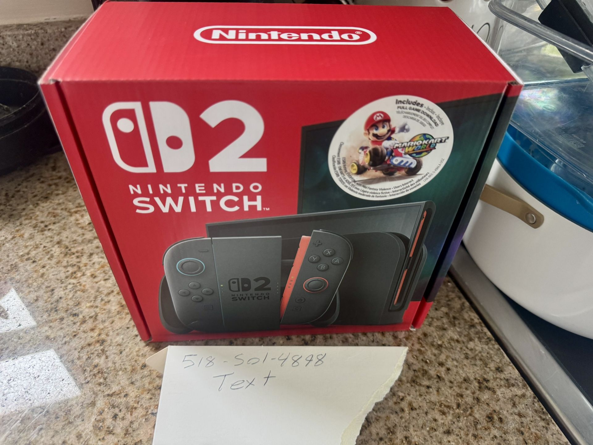Nintendo Switch 2 Brand New Sealed With Mario Kart