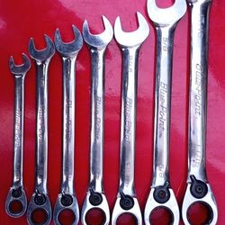 Blue Point SAE Ratchet Wrench Complete Set