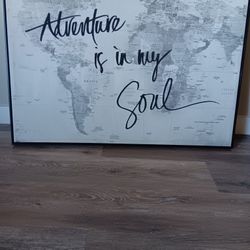 World Map Canvas Print