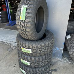 35x12.50r20 New Set Of MT Tires Installed