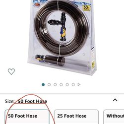 Aqueon Aquarium Fish Tank Water Changer With 50 Foot Hose