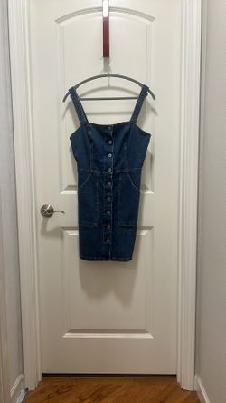 Denim button down Dress