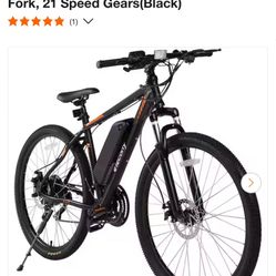 Elecony Electric Bike W/Charger