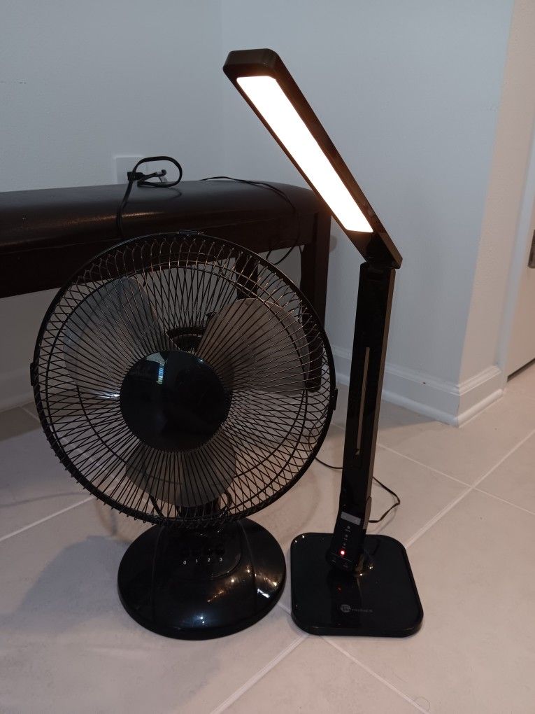 Lamp and Fan 