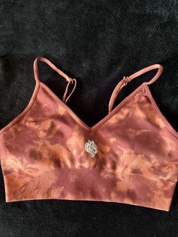 She sports bra