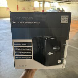 Kenmore Mini 6 Can Fridge BRAND NEW