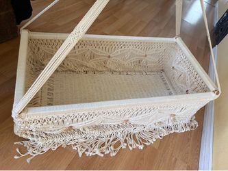 baby hammock/ hanging macrame