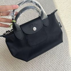 Longchamp Le Pliage Energy Top Handle XS Black