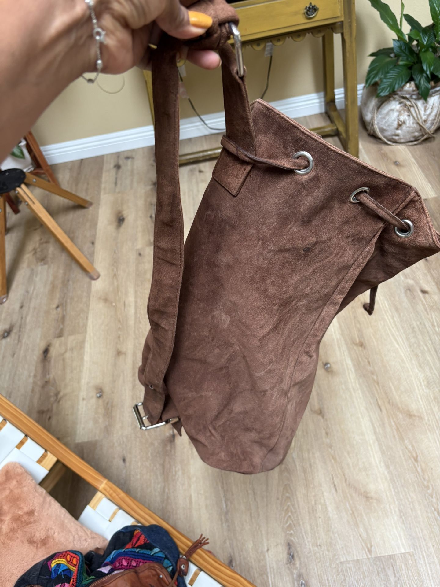 3 Bags Pack, Leather, Plastic And Colored