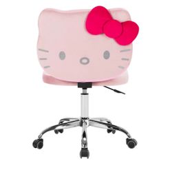 New In Box Pink Hello Kitty Kawaii Swivel  Chair